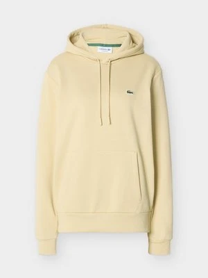 Bluza z kapturem Lacoste piaskowy