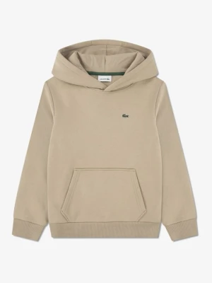 Bluza z kapturem Lacoste beżowy