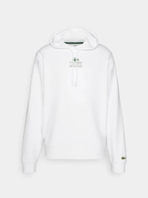 Bluza z kapturem Lacoste biały