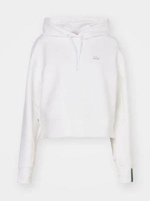 Bluza z kapturem Lacoste biały