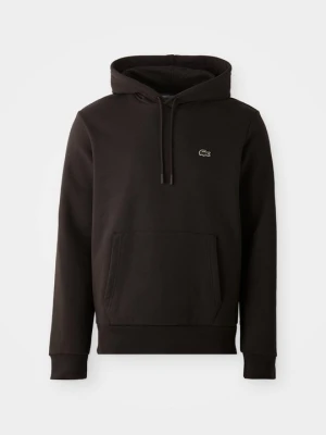Bluza z kapturem Lacoste brązowy