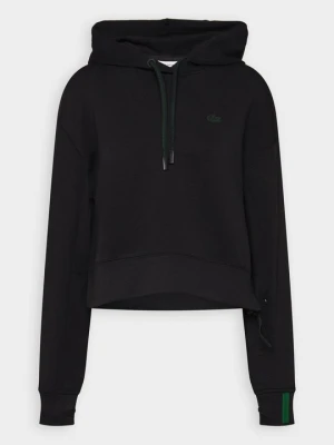 Bluza z kapturem Lacoste czarny