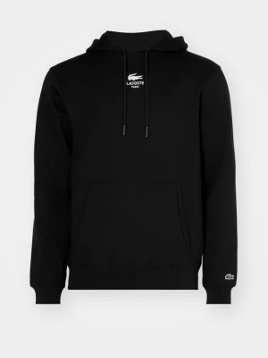 Bluza z kapturem Lacoste czarny