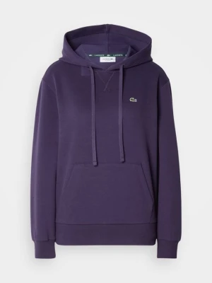 Bluza z kapturem Lacoste granatowy