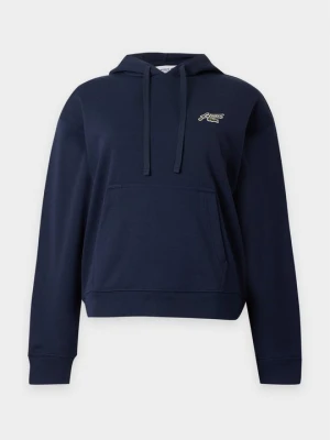 Bluza z kapturem Lacoste granatowy