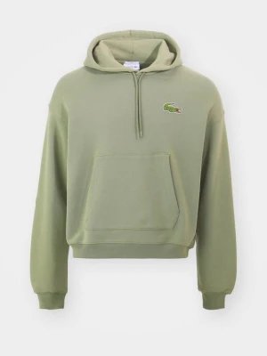 Bluza z kapturem Lacoste khaki