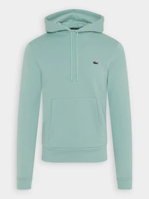 Bluza z kapturem Lacoste miętowy