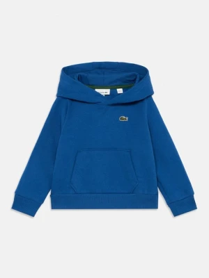 Bluza z kapturem Lacoste niebieski