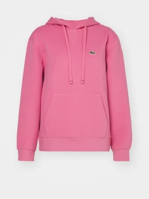 Bluza z kapturem Lacoste różowy