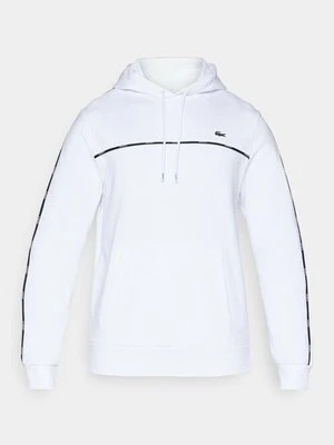 Bluza z kapturem Lacoste biały