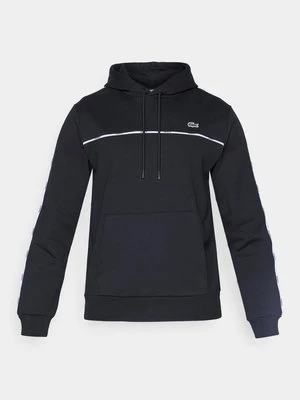 Bluza z kapturem Lacoste czarny