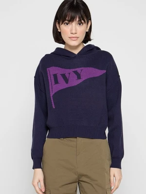 Bluza z kapturem Le Mont Saint Michel niebieski