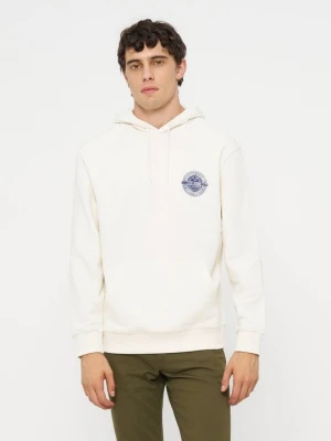 Bluza z kapturem Lee mleczny