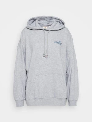 Bluza z kapturem Levi's szary