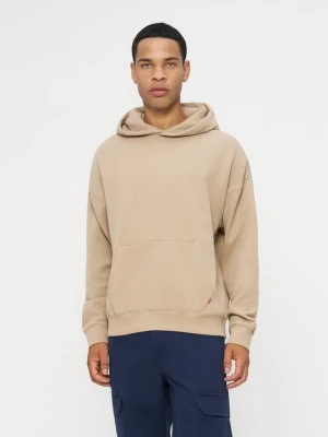 Bluza z kapturem Levi's beżowy