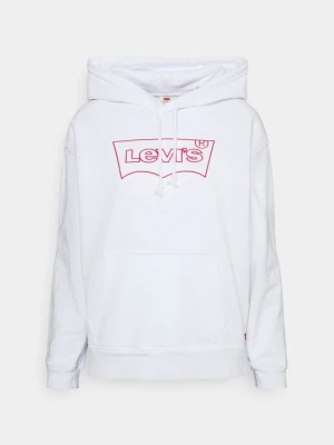Bluza z kapturem Levi's biały