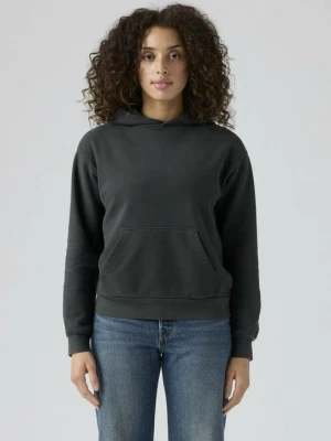 Bluza z kapturem Levi's czarny
