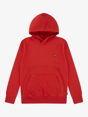 Bluza z kapturem Levi's czerwony