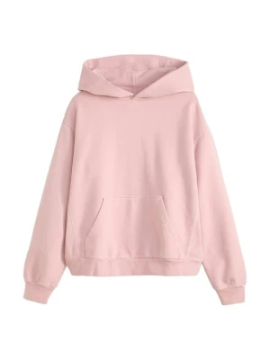 Bluza z kapturem Levi's różowy melanż
