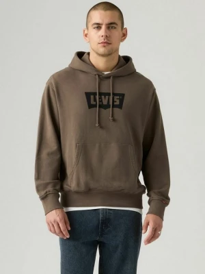 Bluza z kapturem Levi's zielony