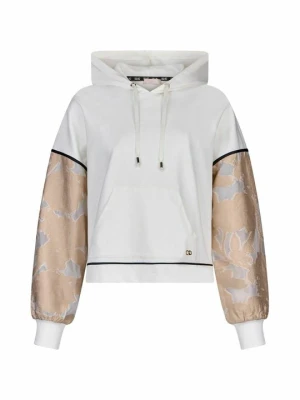 Bluza z kapturem Liu Jo beżowy