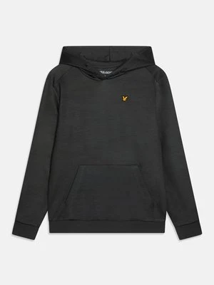 Bluza z kapturem Lyle & Scott szary