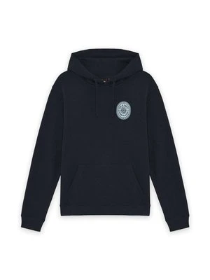 Bluza z kapturem Lyle & Scott niebieski