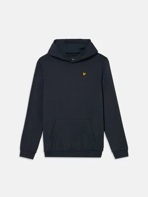 Bluza z kapturem Lyle & Scott granatowy