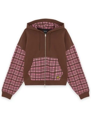 Bluza z kapturem Lyle & Scott brązowy
