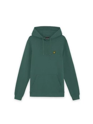 Bluza z kapturem Lyle & Scott zielony