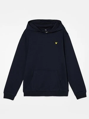 Bluza z kapturem Lyle & Scott granatowy