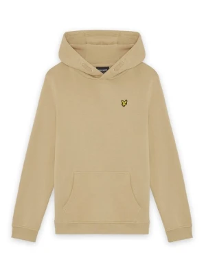 Bluza z kapturem Lyle & Scott piaskowy