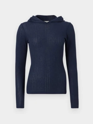 Bluza z kapturem Mads Nørgaard granatowy