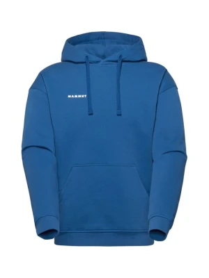 Bluza z kapturem Mammut niebieski