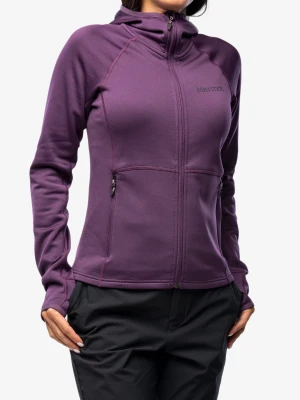 Bluza z kapturem Marmot Olden Polartec Hoody - purple fig