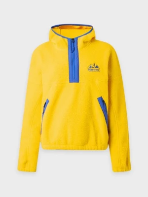 Bluza z kapturem Marmot żółty