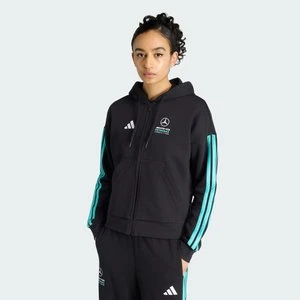 BLUZA Z KAPTUREM MERCEDES - AMG PETRONAS FORMULA 1 TEAM DNA FULL ZIP Adidas