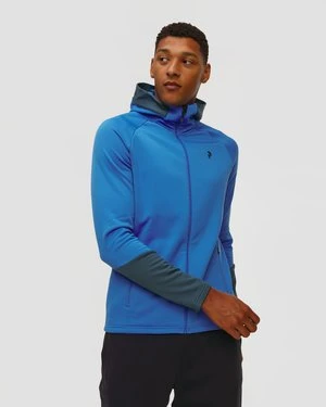 Bluza Z Kapturem Męska Peak Performance M Rider Essentials Zip Hood Niebieska