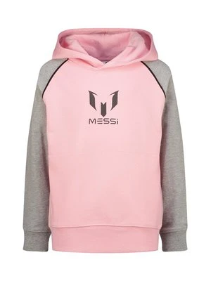 Bluza z kapturem Messi różowy