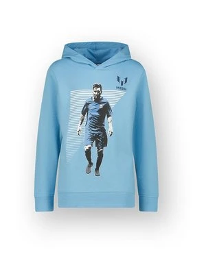 Bluza z kapturem Messi jasnoniebieski