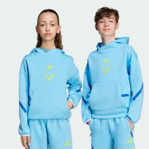 Bluza z kapturem MESSI ZNE HOODIE KIDS Adidas niebieski