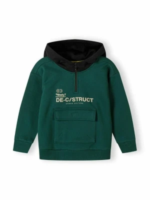 Bluza z kapturem MINOTI ciemnozielony