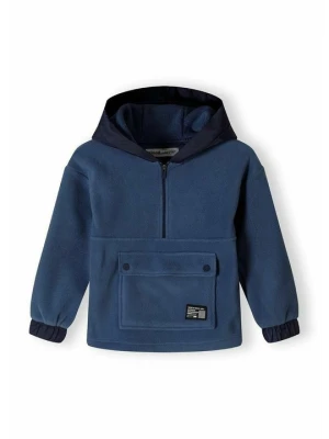 Bluza z kapturem MINOTI niebieski