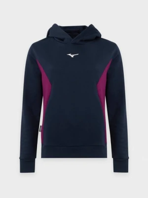 Bluza z kapturem Mizuno granatowy