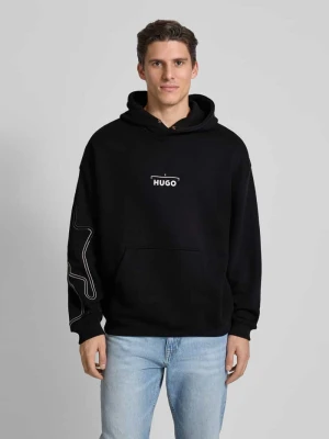 Bluza z kapturem model ‘Doad’ HUGO