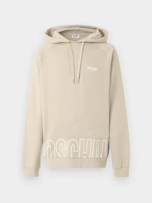 Bluza z kapturem MOSCHINO beżowy