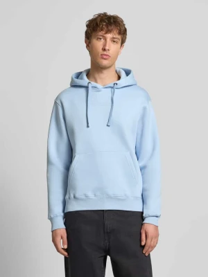 Bluza z kapturem, nadrukiem z logo i kieszenią kangurką alpha industries