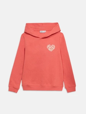 Bluza z kapturem NAME IT koralowy