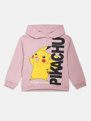 Bluza z kapturem NAME IT liliowy