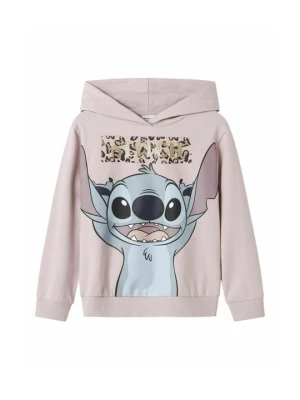 Bluza z kapturem NAME IT liliowy